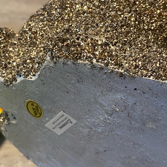 EUC Stone Stacked Glitter Bunnies Decoration Easter Decor HomeGoods - Picture 5 of 7